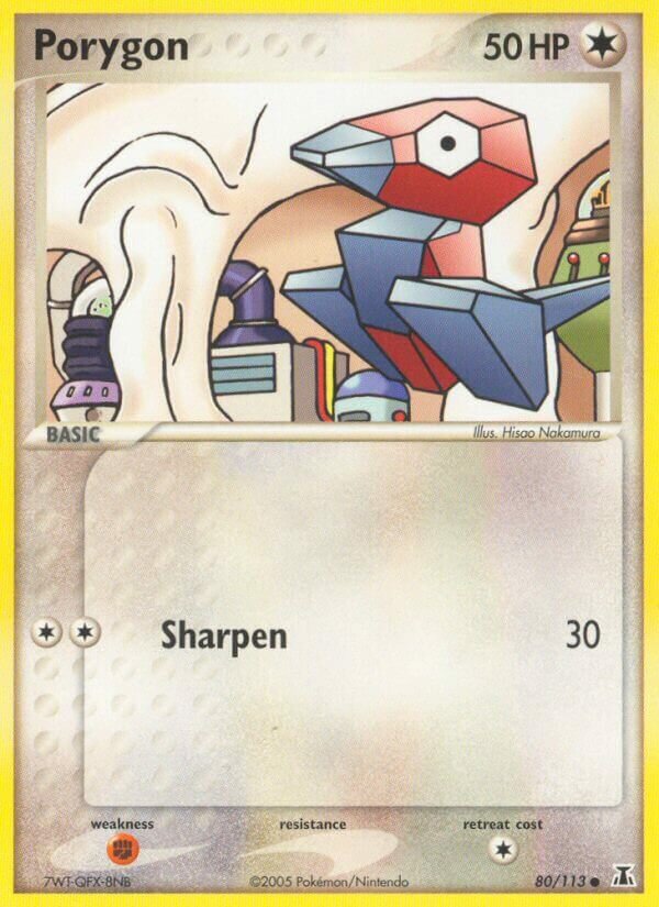 Porygon 080/114 — EX Delta Species (English Pokémon TCG card)