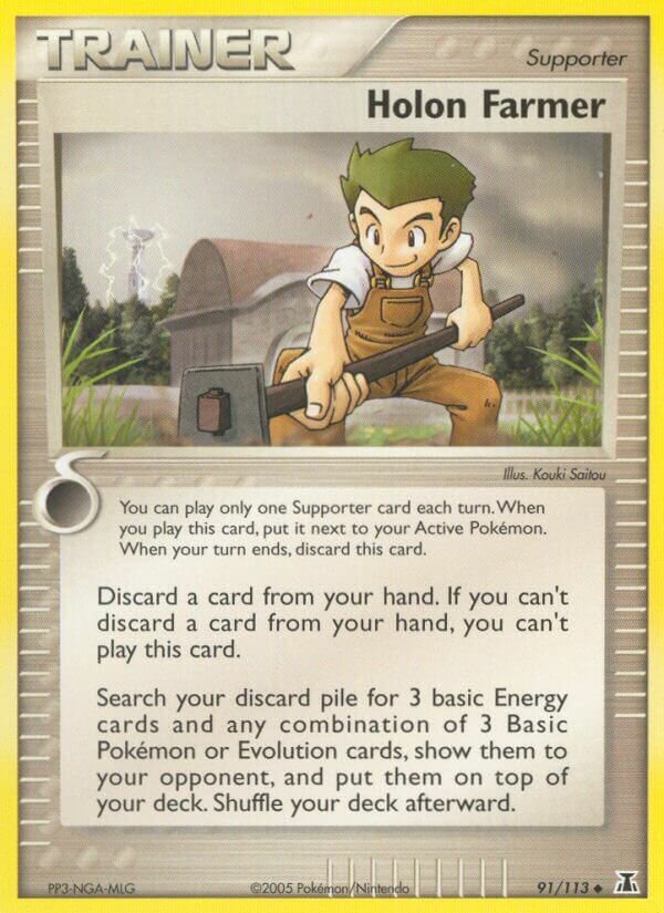 Holon Farmer 091/114 — EX Delta Species (English Pokémon TCG card)