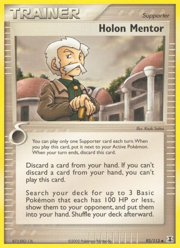 Holon Mentor 093/114 — EX Delta Species (English Pokémon TCG card)