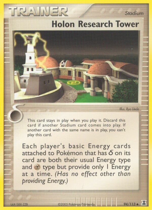 Holon Research Tower 094/114 — EX Delta Species (English Pokémon TCG card)