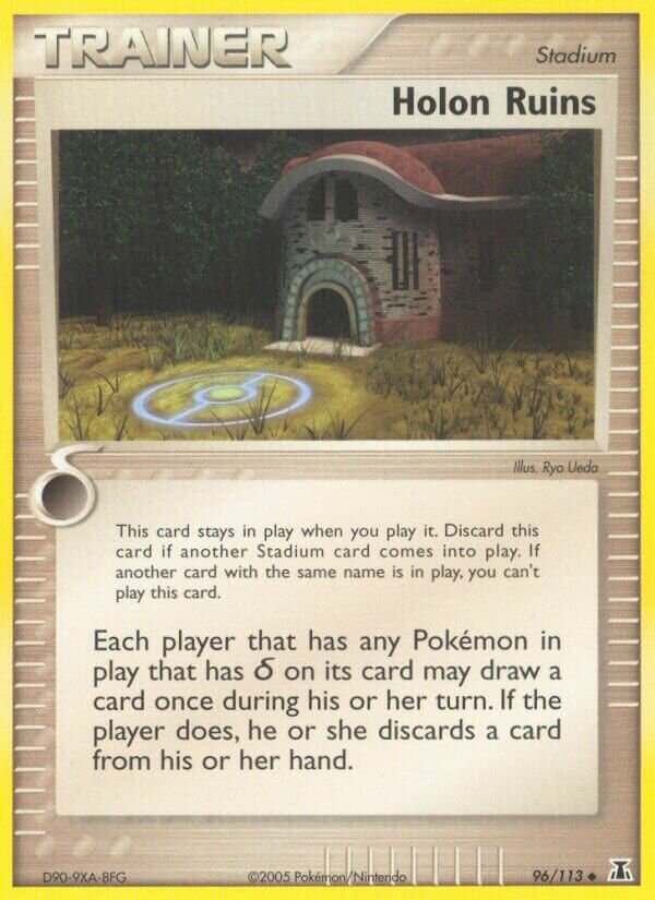 Holon Ruins 096/114 — EX Delta Species (English Pokémon TCG card)