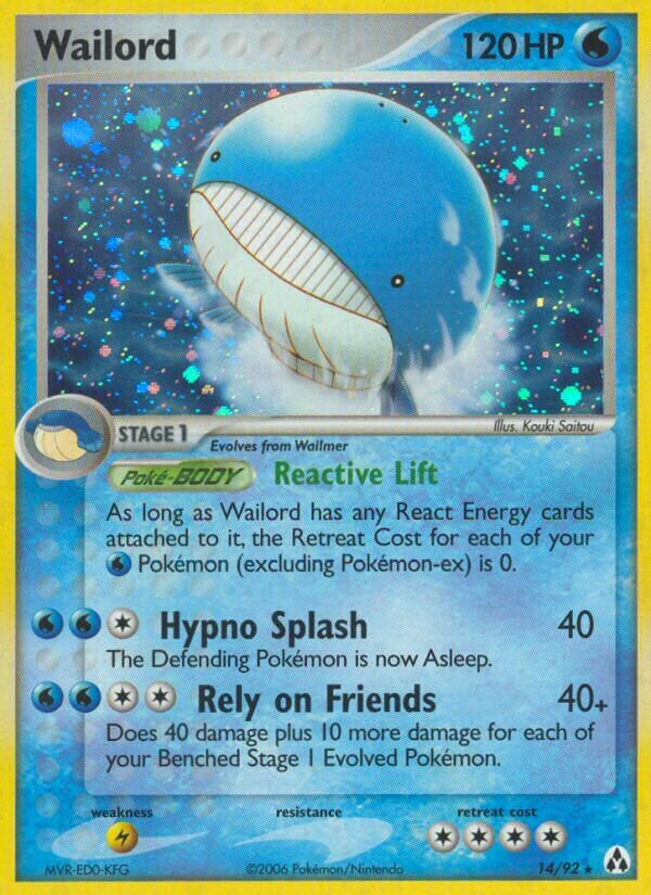 Wailord 014/93 — EX Legend Maker (English Pokémon TCG card)