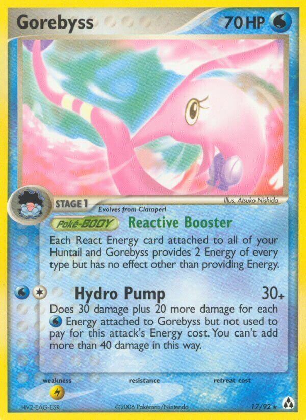 Gorebyss 017/93 — EX Legend Maker (English Pokémon TCG card)