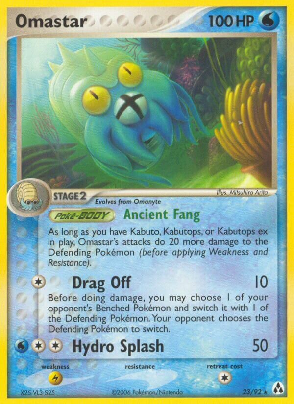 Omastar 023/93 — EX Legend Maker (English Pokémon TCG card)