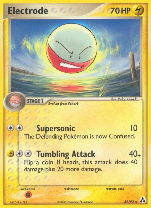 Electrode 032/93 — EX Legend Maker (English Pokémon TCG card)