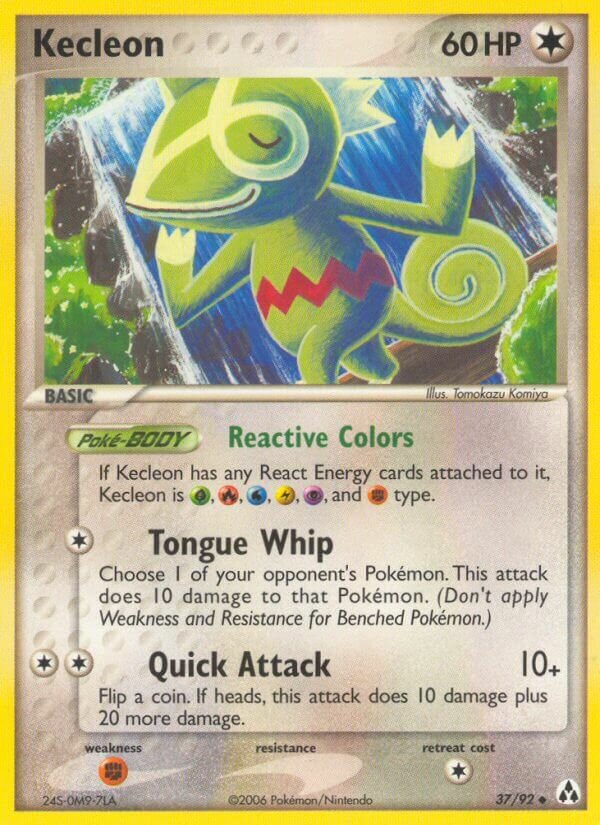 Kecleon 037/93 — EX Legend Maker (English Pokémon TCG card)