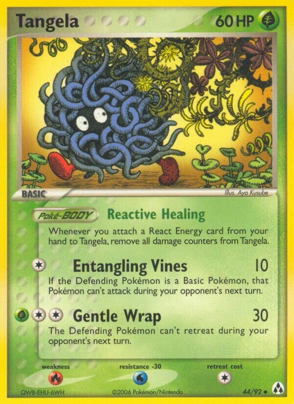Tangela 044/93 — EX Legend Maker (English Pokémon TCG card)