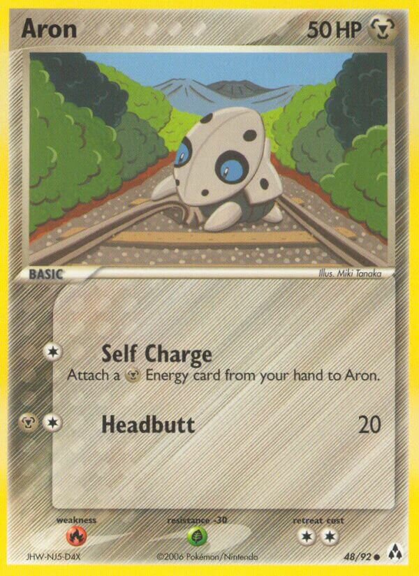 Aron 048/93 — EX Legend Maker (English Pokémon TCG card)