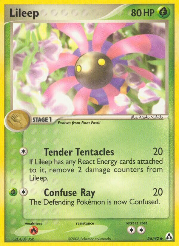 Lileep 056/93 — EX Legend Maker (English Pokémon TCG card)