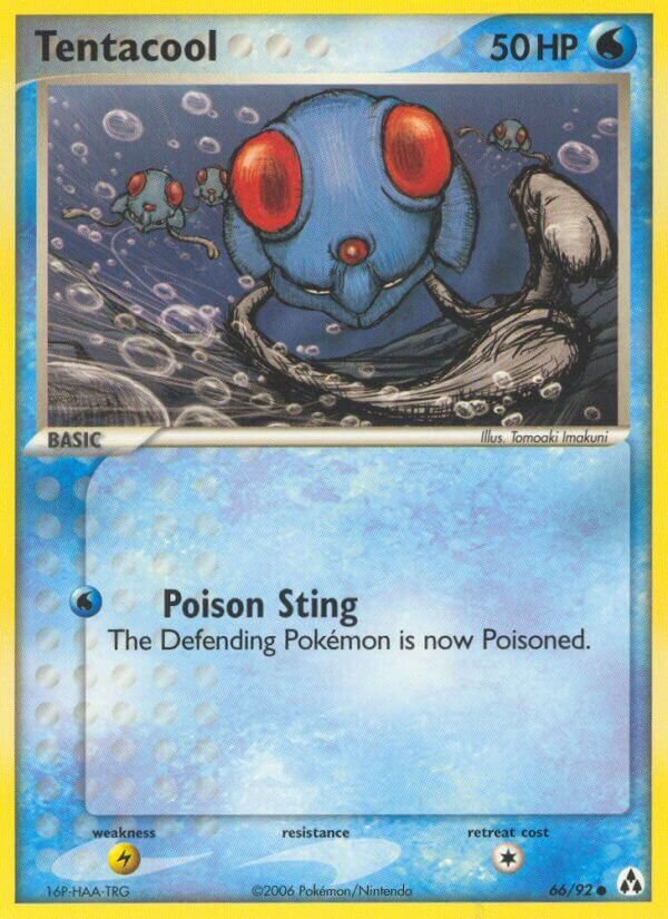 Tentacool 066/93 — EX Legend Maker (English Pokémon TCG card)