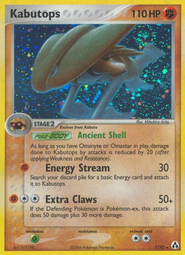 Kabutops 007/93 — EX Legend Maker (English Pokémon TCG card)
