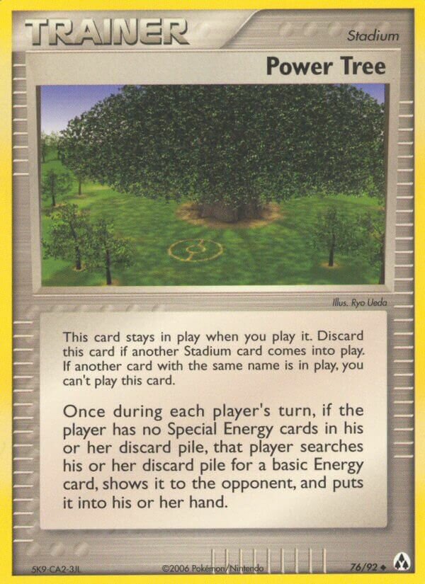 Power Tree 076/93 — EX Legend Maker (English Pokémon TCG card)