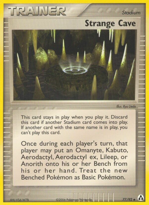 Strange Cave 077/93 — EX Legend Maker (English Pokémon TCG card)