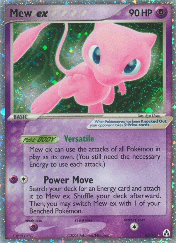 Mew ex 088/93 — EX Legend Maker (English Pokémon TCG card)