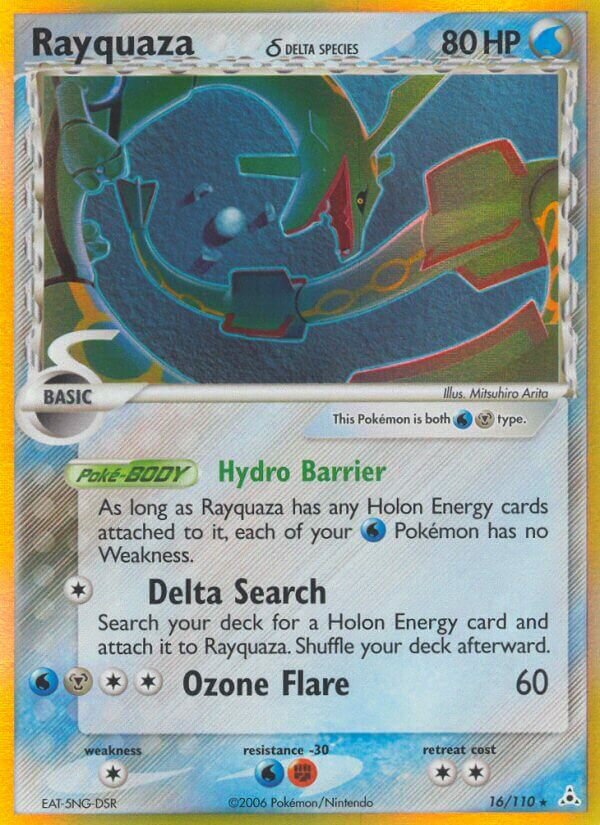 Rayquaza 016/111 — EX Holon Phantoms (English Pokémon TCG card)