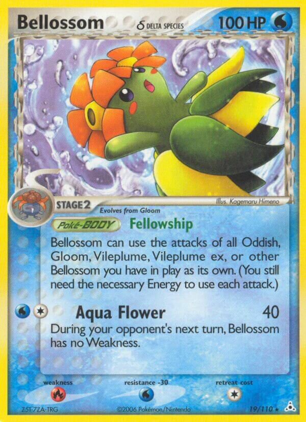 Bellossom 019/111 — EX Holon Phantoms (English Pokémon TCG card)