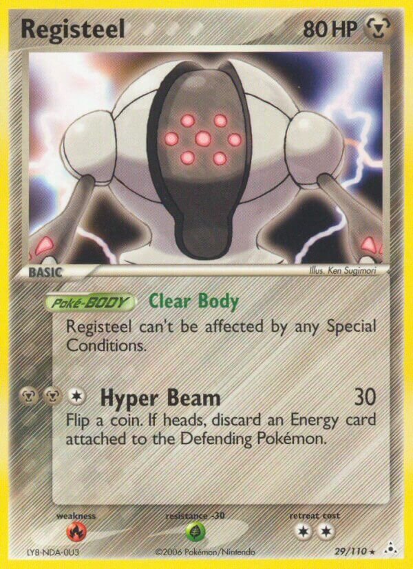 Registeel 029/111 — EX Holon Phantoms (English Pokémon TCG card)