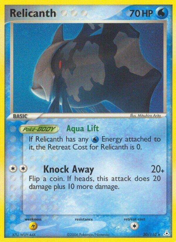 Relicanth 030/111 — EX Holon Phantoms (English Pokémon TCG card)