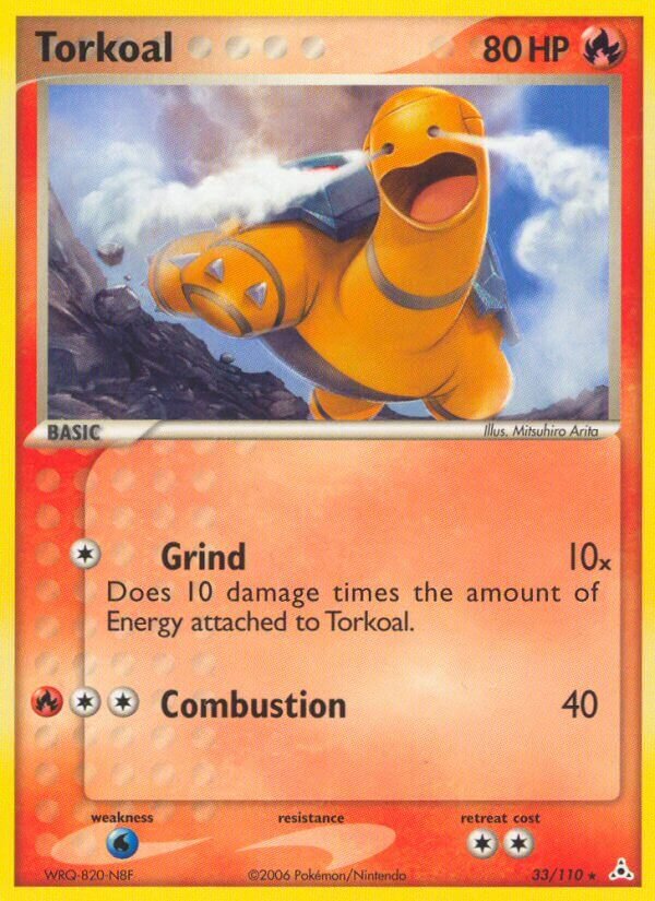 Torkoal 033/111 — EX Holon Phantoms (English Pokémon TCG card)