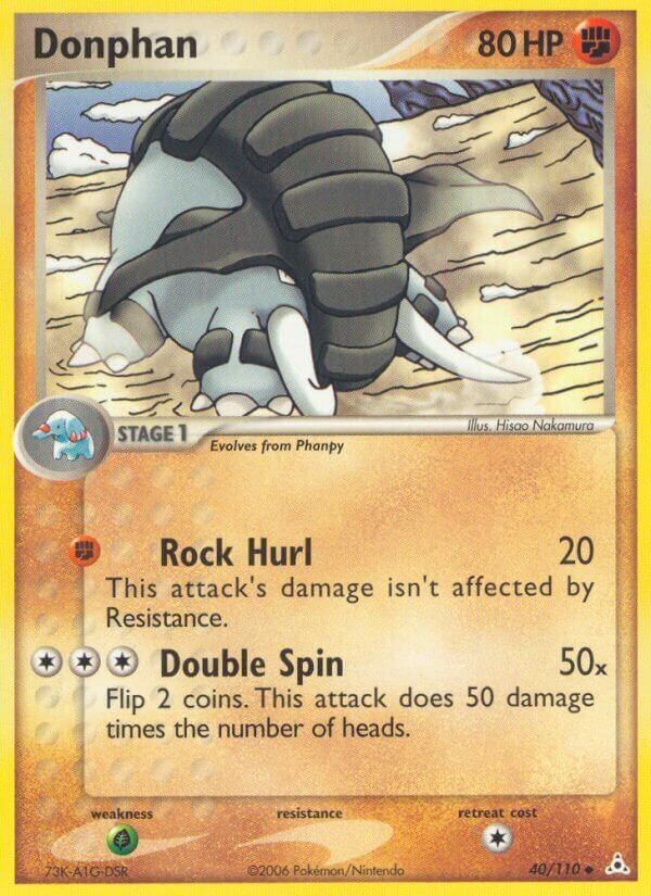 Donphan 040/111 — EX Holon Phantoms (English Pokémon TCG card)