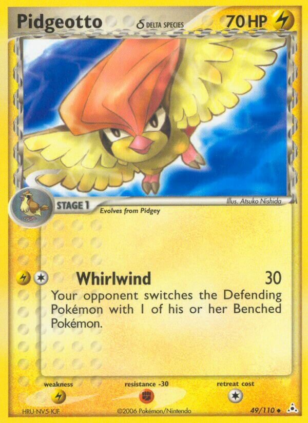 Pidgeotto 049/111 — EX Holon Phantoms (English Pokémon TCG card)