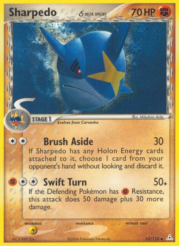 Sharpedo 053/111 — EX Holon Phantoms (English Pokémon TCG card)