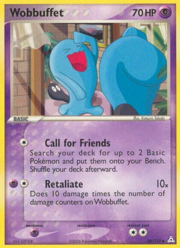 Wobbuffet 056/111 — EX Holon Phantoms (English Pokémon TCG card)