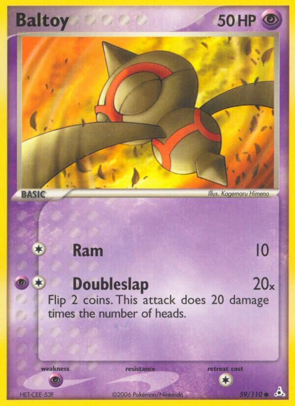 Baltoy 059/111 — EX Holon Phantoms (English Pokémon TCG card)