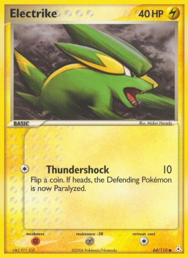 Electrike 064/111 — EX Holon Phantoms (English Pokémon TCG card)
