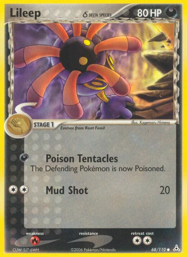 Lileep 068/111 — EX Holon Phantoms (English Pokémon TCG card)