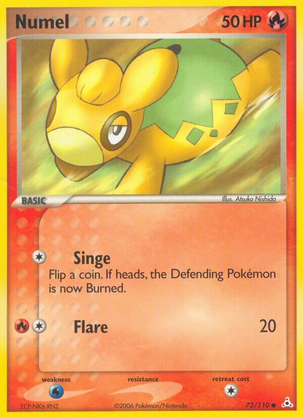 Numel 072/111 — EX Holon Phantoms (English Pokémon TCG card)