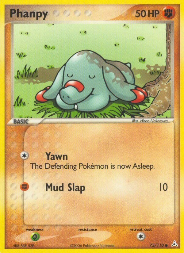 Phanpy 075/111 — EX Holon Phantoms (English Pokémon TCG card)
