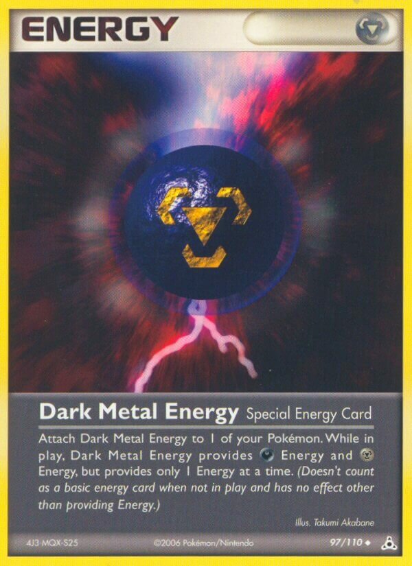 Dark Metal Energy 097/111 — EX Holon Phantoms (English Pokémon TCG card)