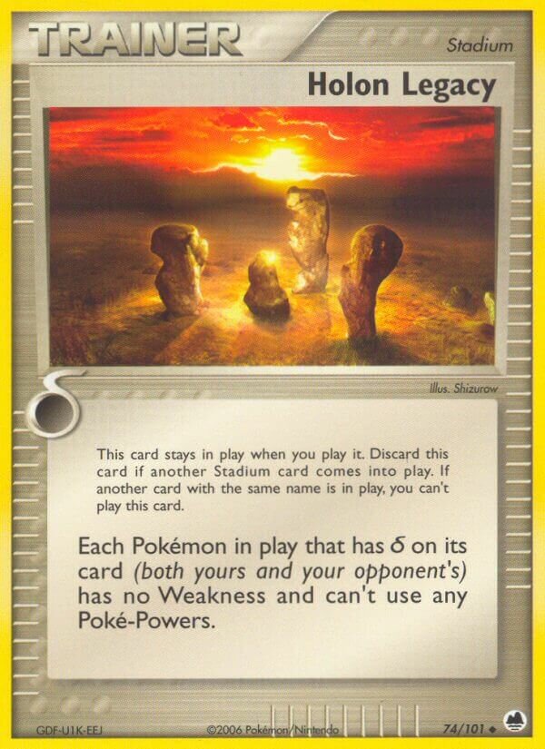 Holon Legacy 074/101 — EX Dragon Frontiers (English Pokémon TCG card)