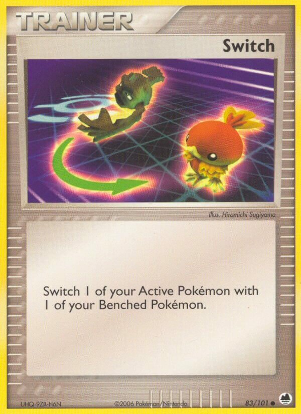 Switch 083/101 — EX Dragon Frontiers (English Pokémon TCG card)