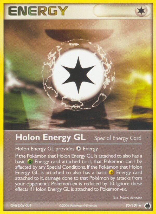 Holon Energy GL 085/101 — EX Dragon Frontiers (English Pokémon TCG card)