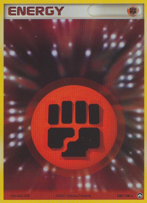 Fighting Energy 108/108 — EX Power Keepers (English Pokémon TCG card)