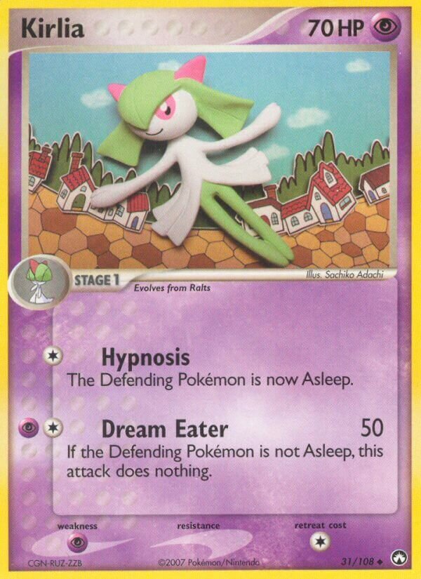 Kirlia 031/108 — EX Power Keepers (English Pokémon TCG card)
