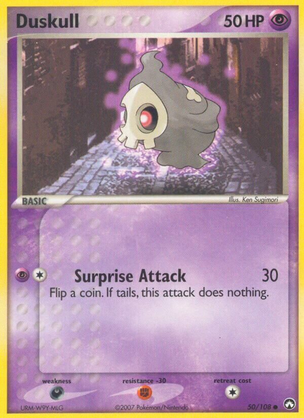 Duskull 050/108 — EX Power Keepers (English Pokémon TCG card)