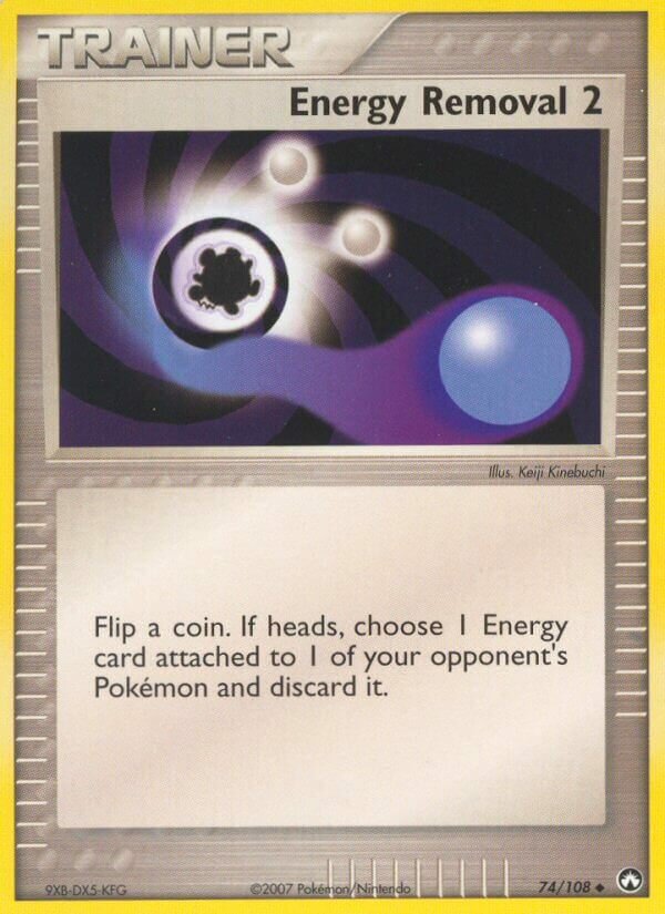 Energy Removal 2 074/108 — EX Power Keepers (English Pokémon TCG card)