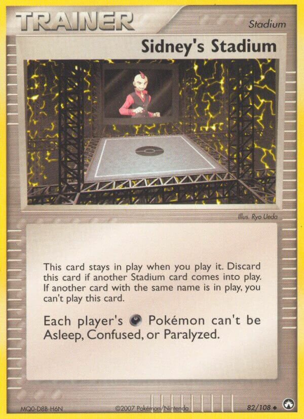 Sidney's Stadium 082/108 — EX Power Keepers (English Pokémon TCG card)