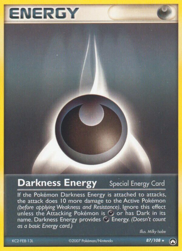 Darkness Energy 087/108 — EX Power Keepers (English Pokémon TCG card)
