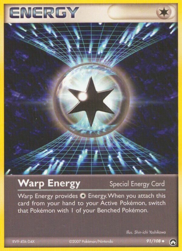 Warp Energy 091/108 — EX Power Keepers (English Pokémon TCG card)