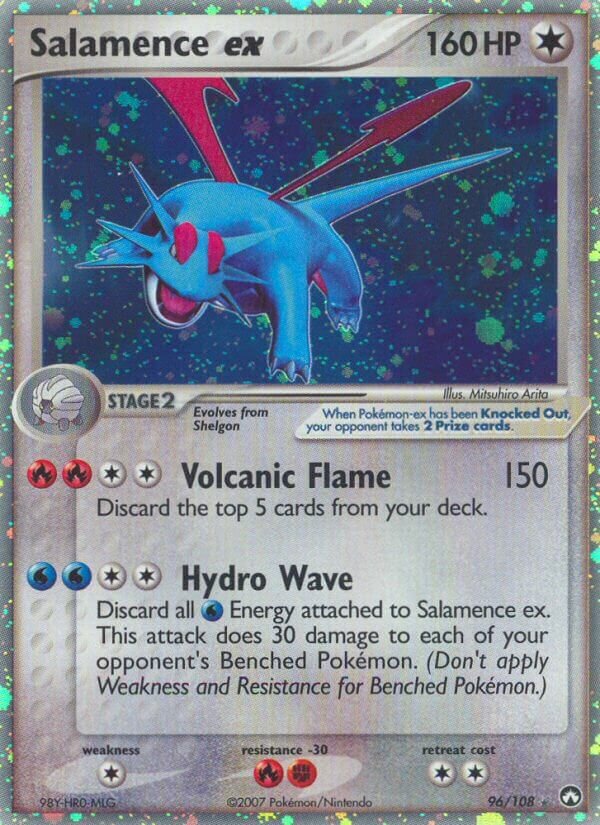 Salamence ex 096/108 — EX Power Keepers (English Pokémon TCG card)