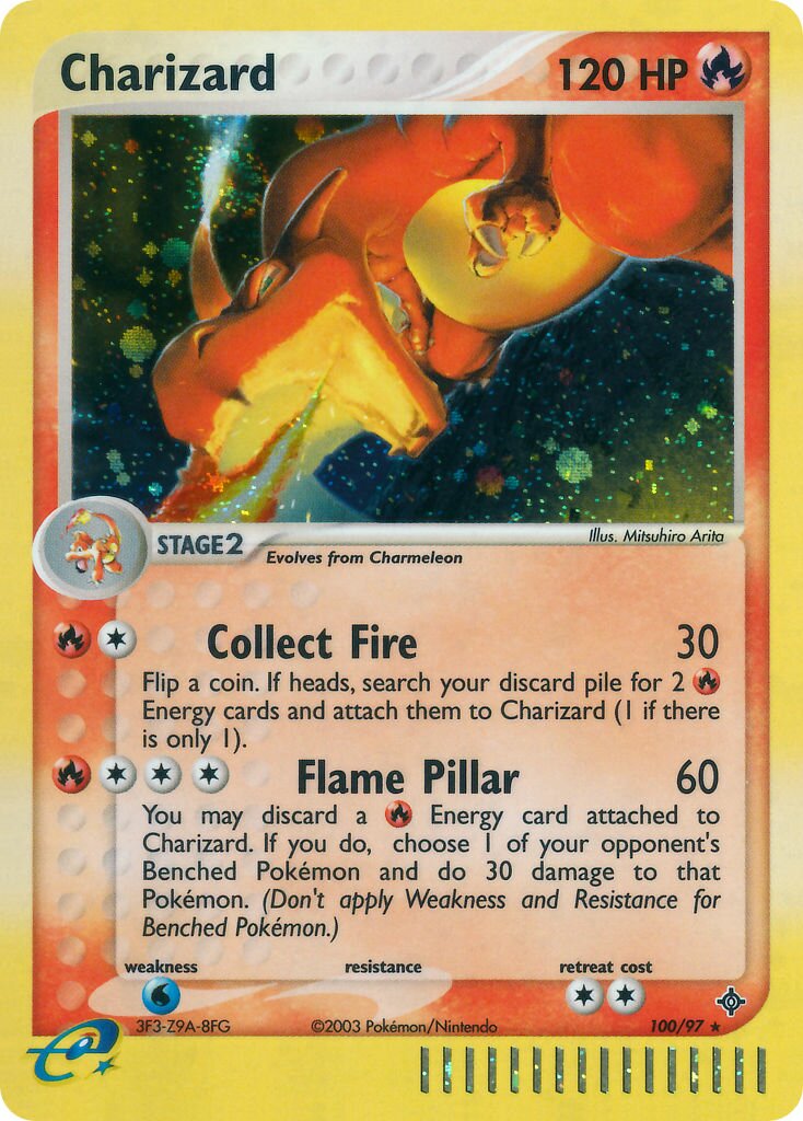 Charizard 100/100 — EX Dragon (English Pokémon TCG card)