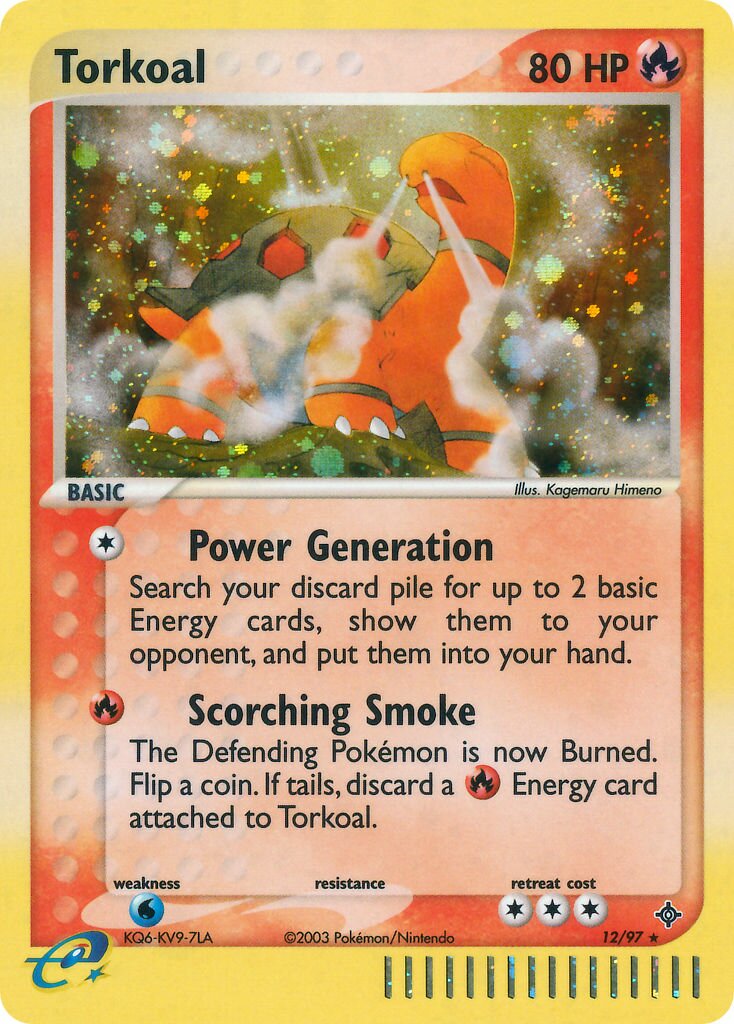Torkoal 012/100 — EX Dragon (English Pokémon TCG card)