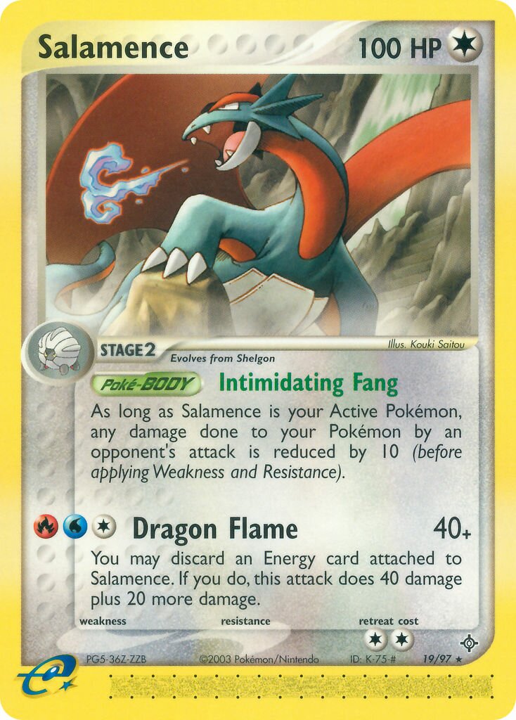 Salamence 019/100 — EX Dragon (English Pokémon TCG card)