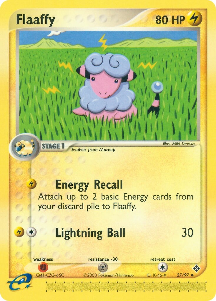 Flaaffy 027/100 — EX Dragon (English Pokémon TCG card)