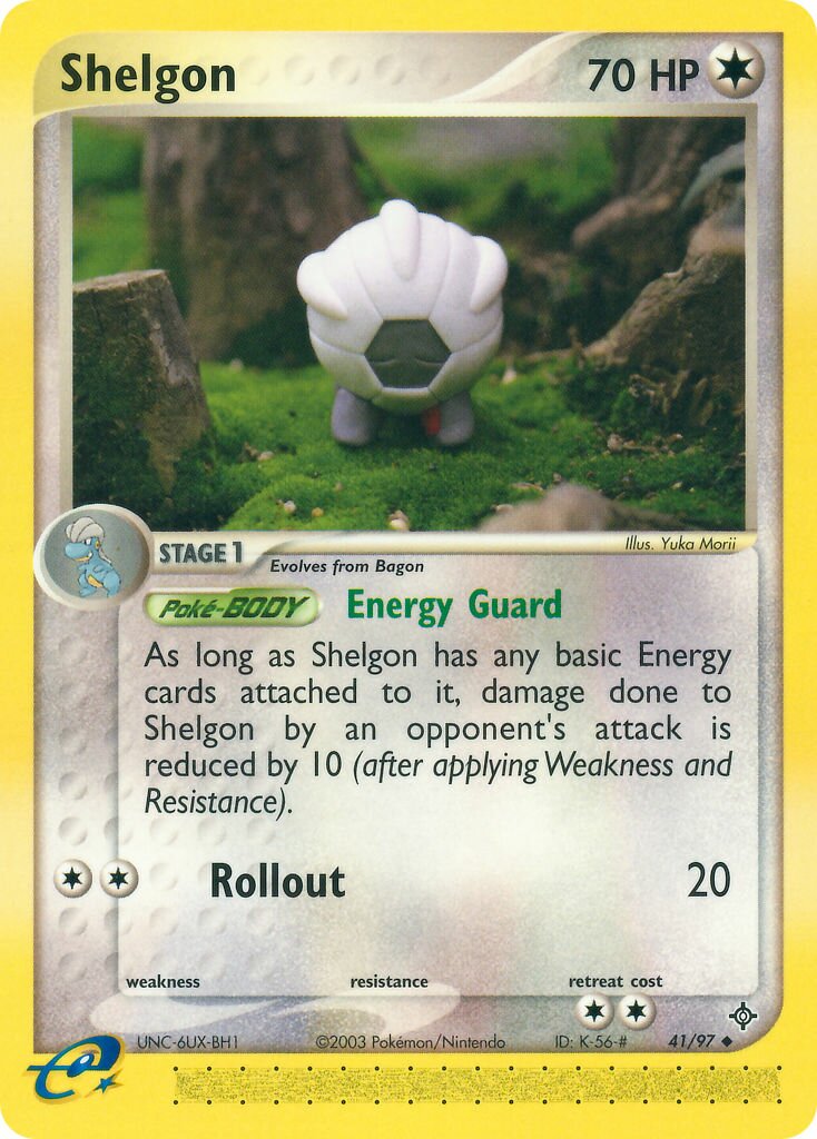 Shelgon 041/100 — EX Dragon (English Pokémon TCG card)