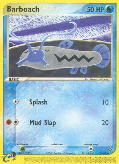 Barboach 051/100 — EX Dragon (English Pokémon TCG card)